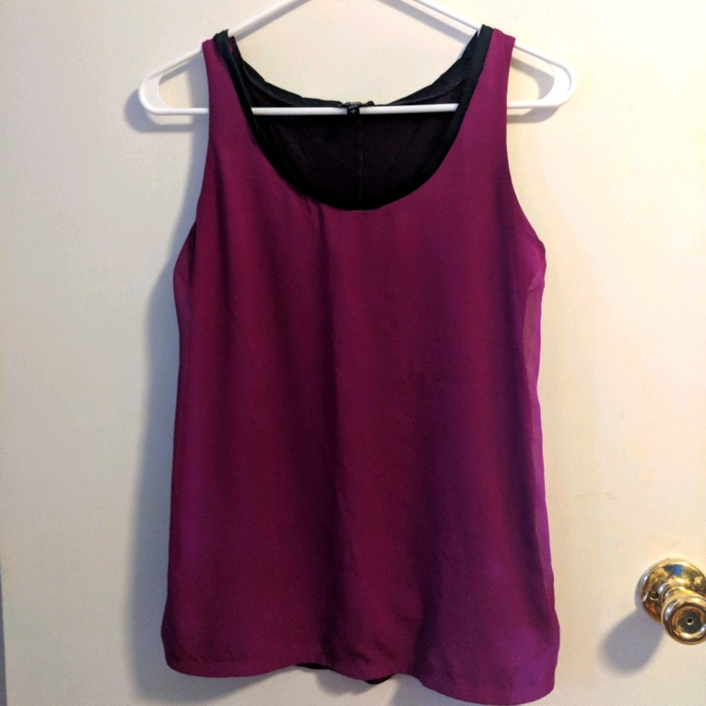 Express Woman's Dou Colored Tank Top Fancy/Casual